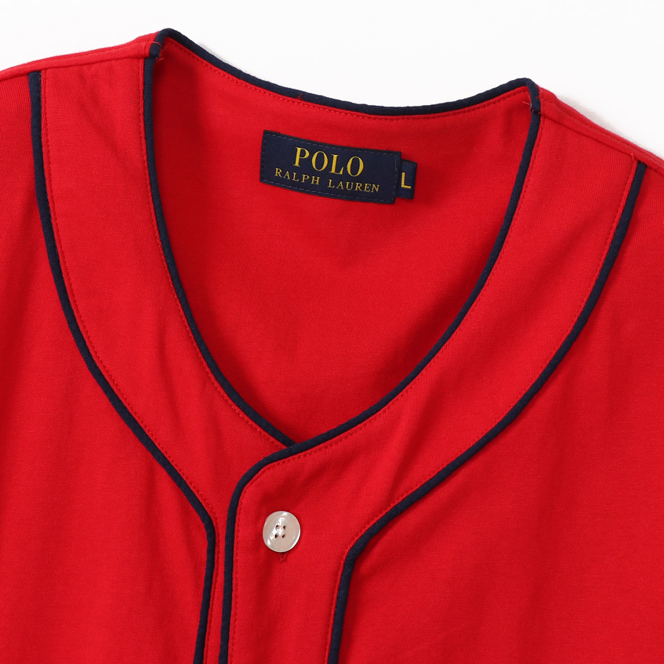 ショートスリーブ ベースボール PJ トップス 20SS ポロ ラルフ ローレン(RM8-R301)