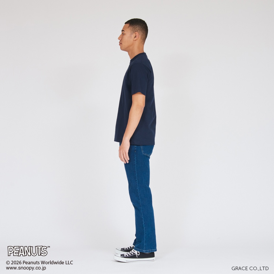 PEANUTS x BEEFY-T �N���[�l�b�NT�V���c 26SS BEEFY-T �w�C���Y(HM1-D002)