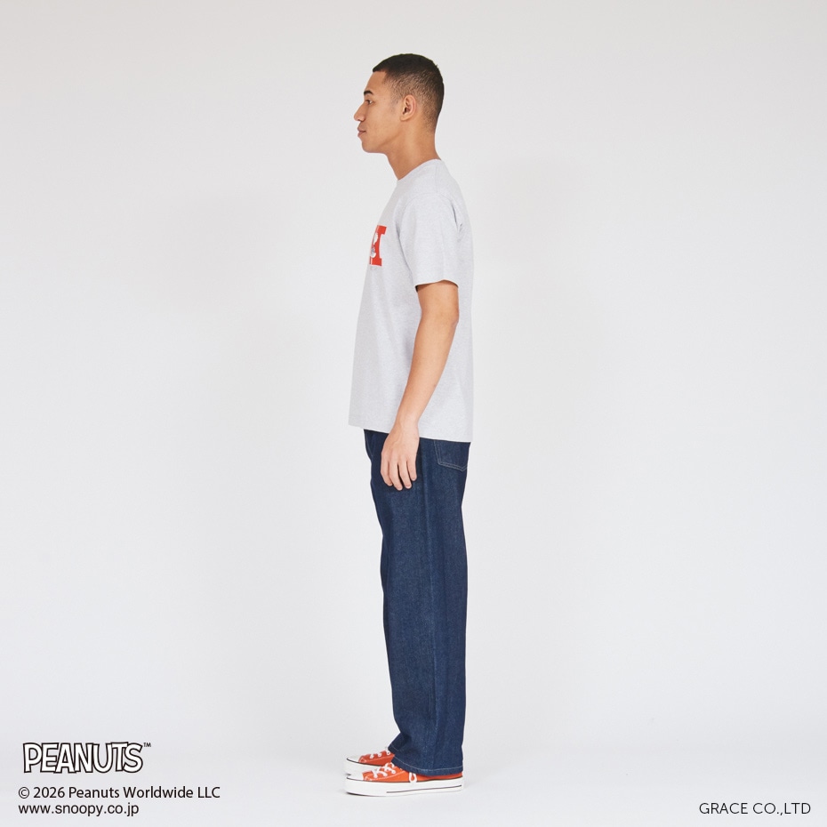 PEANUTS x BEEFY-T �N���[�l�b�NT�V���c 26SS BEEFY-T �w�C���Y(HM1-D003)