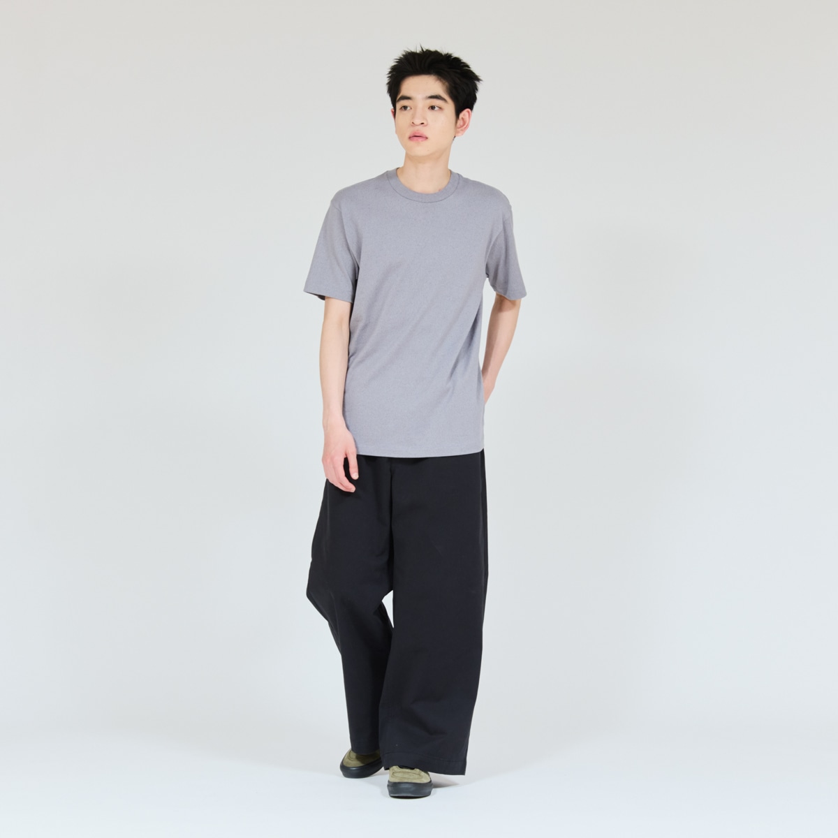 Hanes T-SHIRTS MOKU �N���[�l�b�NT�V���c