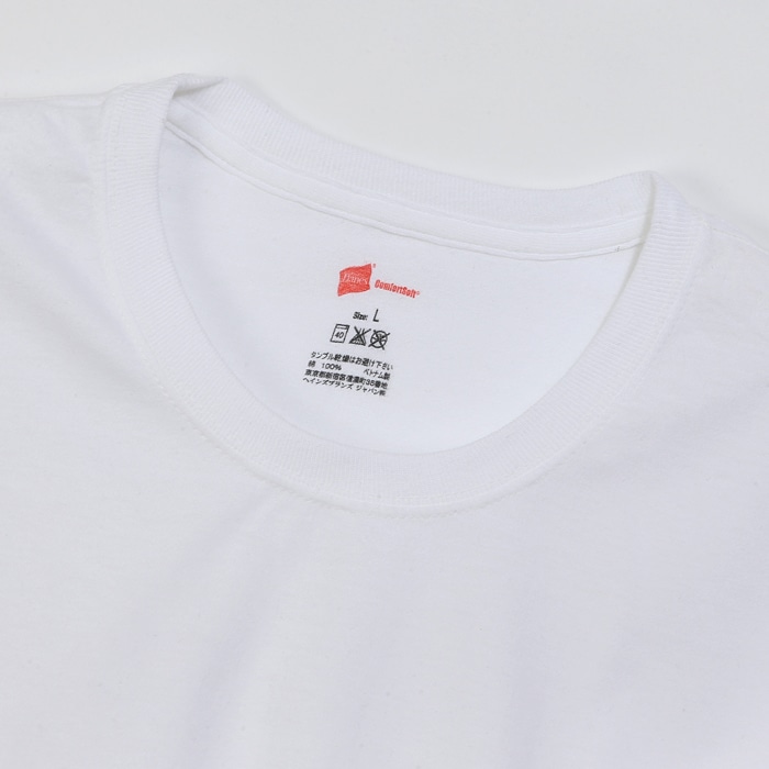 【3枚組】オープンエンドクルーネックTシャツ 19FW グローバルバリューライン ヘインズ(HM1EG751)