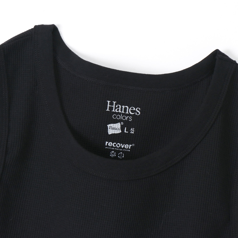 ワッフルタンクトップ 20SS Hanes colors ヘインズ(HM3-R101)