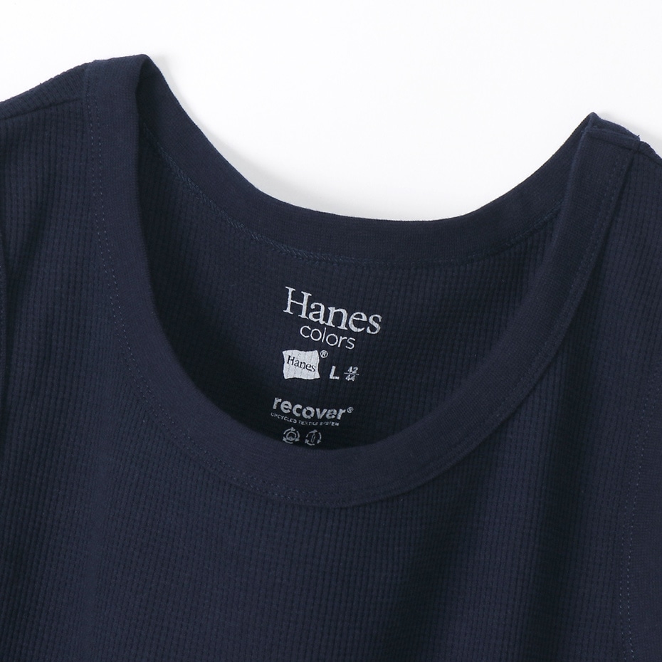 ワッフルタンクトップ 20SS Hanes colors ヘインズ(HM3-R101)