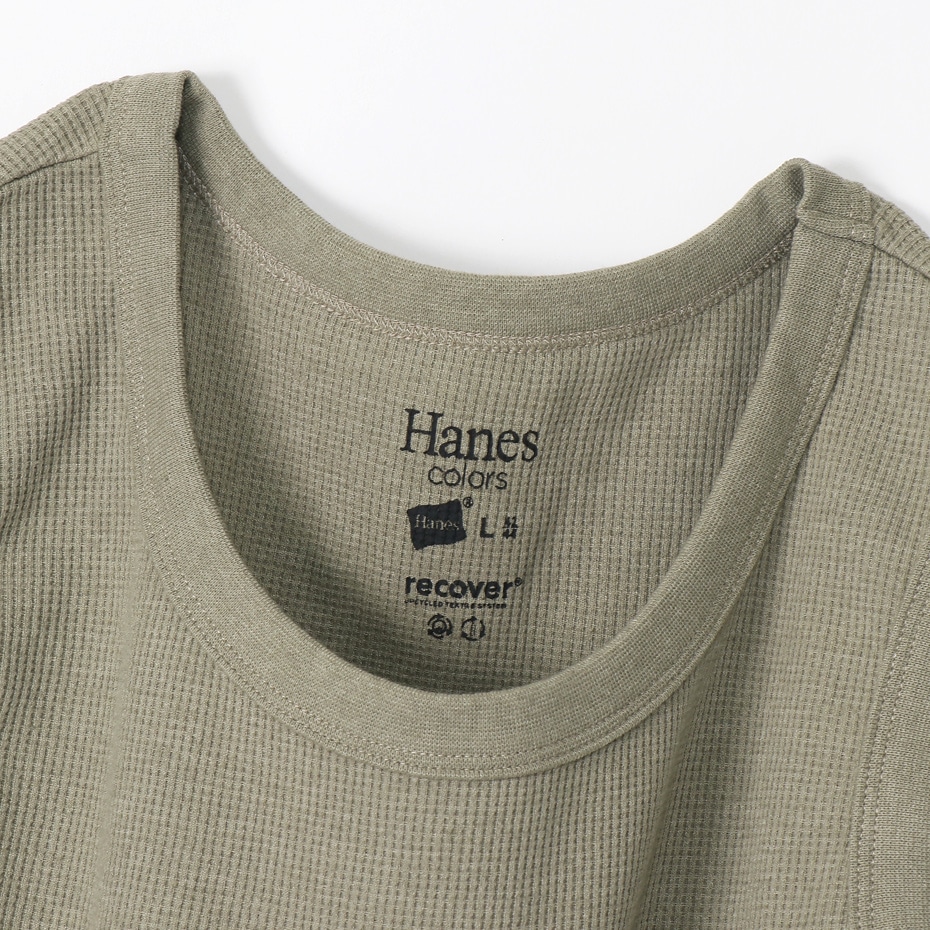 ワッフルタンクトップ 20SS Hanes colors ヘインズ(HM3-R101)