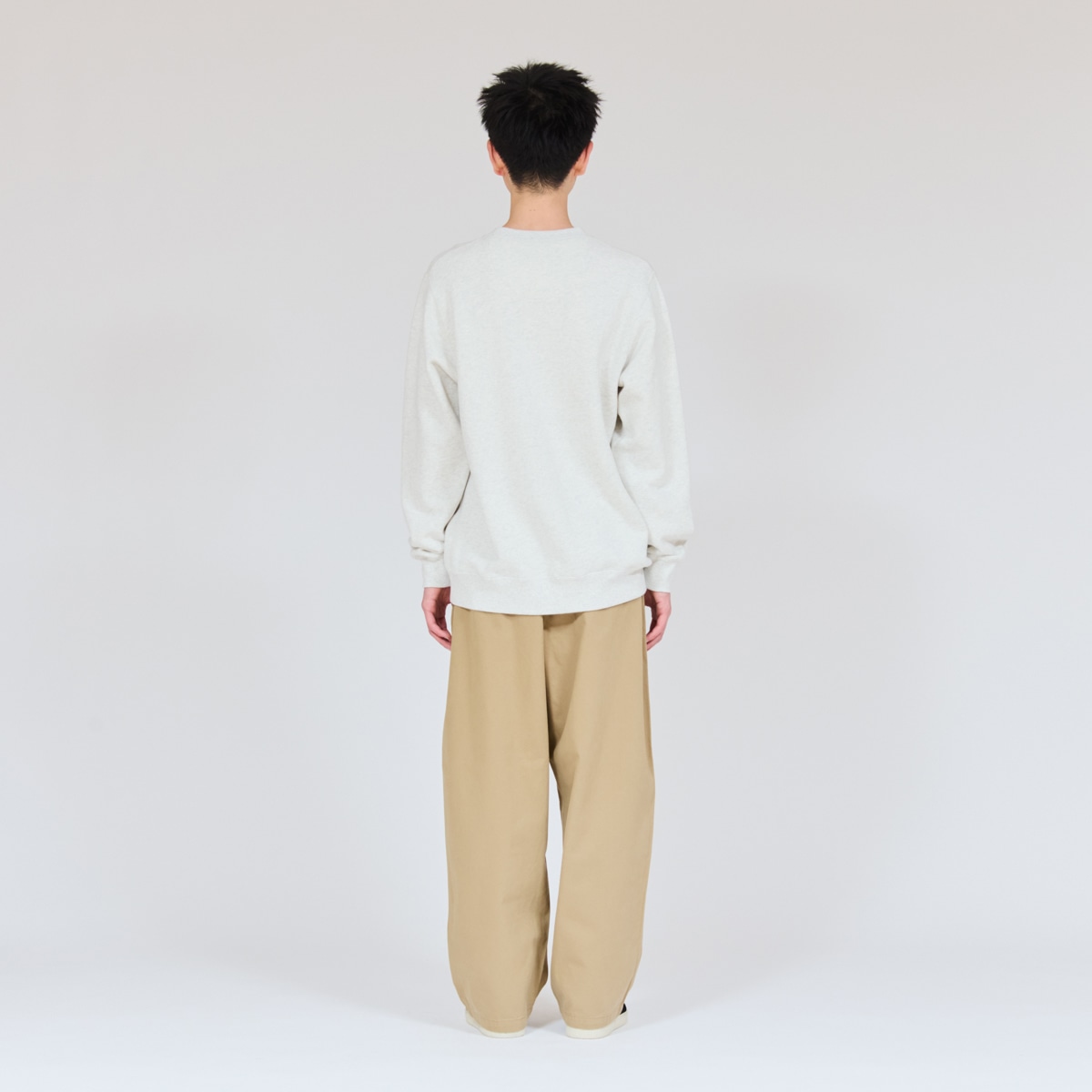 Hanes SWEATS SHIRO �N���[�l�b�N�X�E�F�b�g�V���c