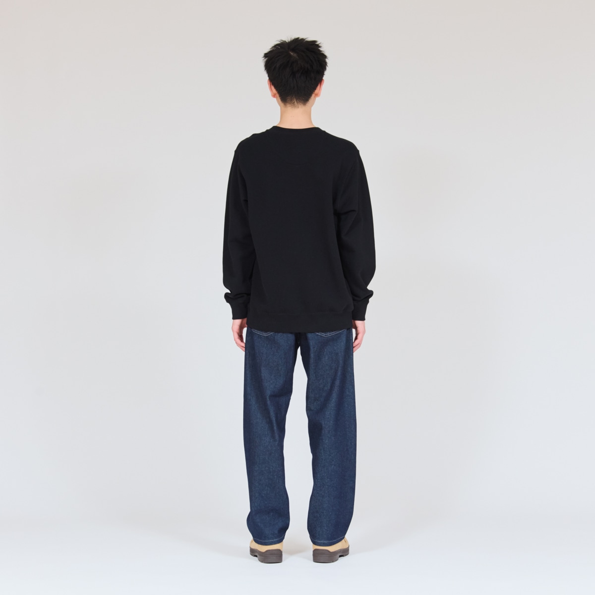 Hanes SWEATS KURO �N���[�l�b�N�X�E�F�b�g�V���c