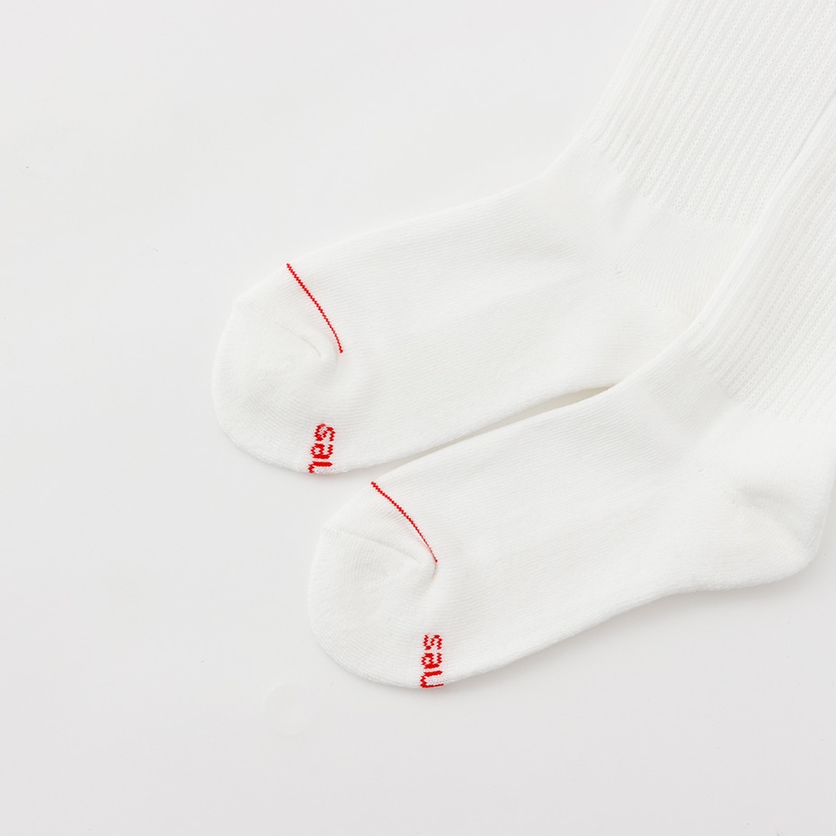 2足組 クルーソックス【ハーフパイル】25SS ヘインズ(HMSBB001)