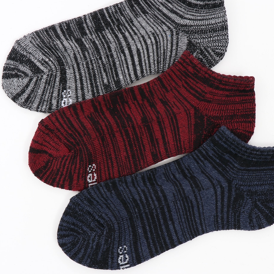 3足組スニーカーインソックス【ハーフパイル】 18FW ヘインズ(HMSCN401)