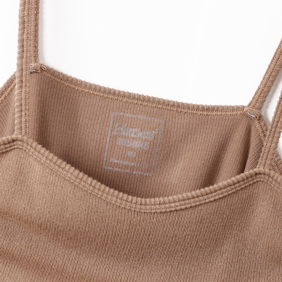 ウィメンズ リブ ビスチェ Hanes UNDIES ヘインズ(HW1-R502)