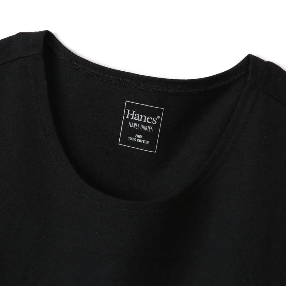 ウィメンズ スリーブレス ボクシードレス Hanes UNDIES ヘインズ(HW3-R201)