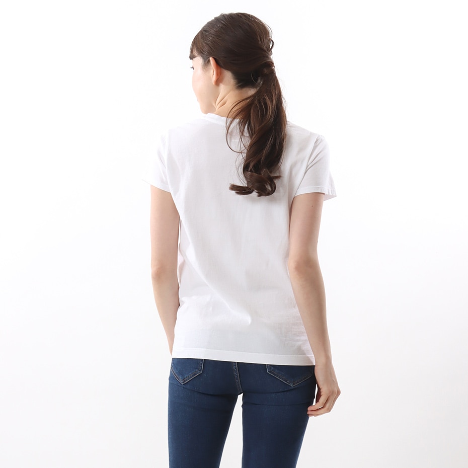 ウィメンズ ジャパンフィット【2枚組】VネックTシャツ 5.3oz 20FW Japan Fit for HER ヘインズ(HW5315)