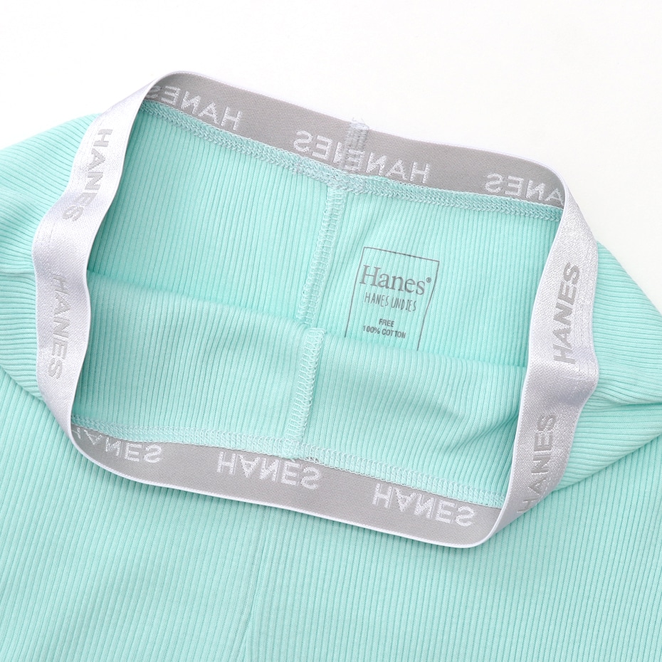 ウィメンズ Rib-Pan 19SS Hanes Undies ヘインズ(HW6-P201)