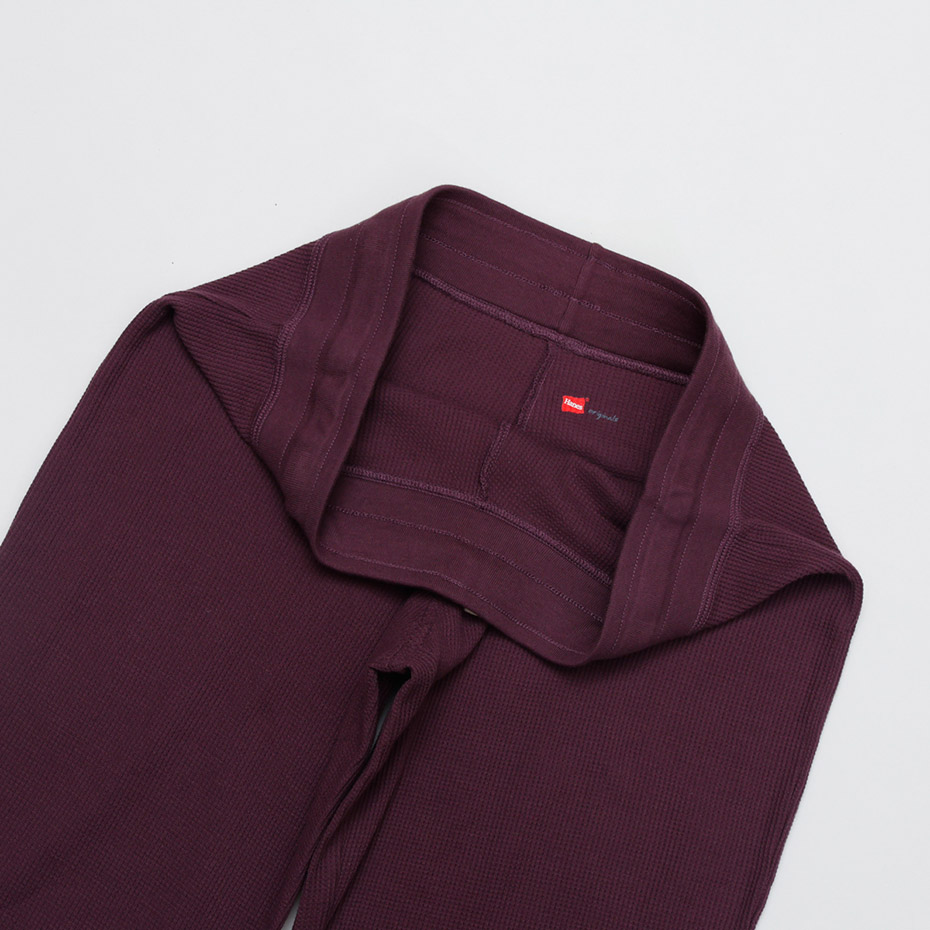 Hanes originals ワッフルロングパンツ 25FW ヘインズ(HW9-C503)
