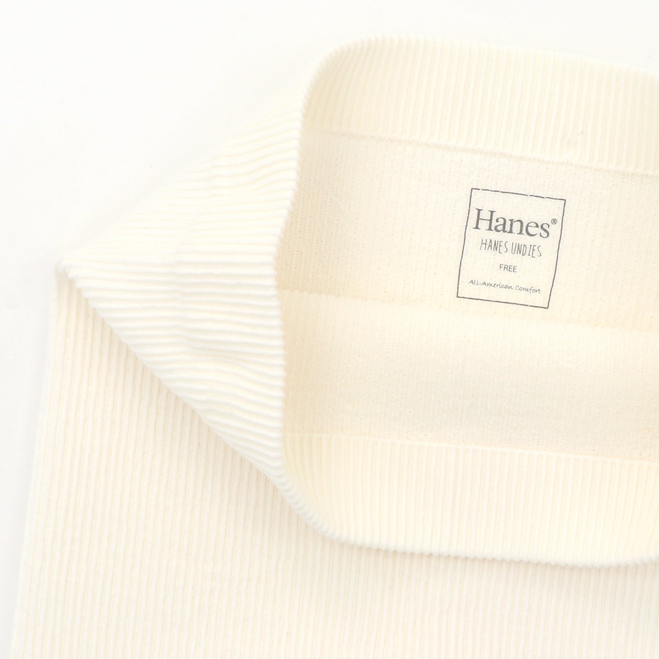 ウィメンズ リブ レギンス 20FW Hanes UNDIES ヘインズ(HW9-S501)