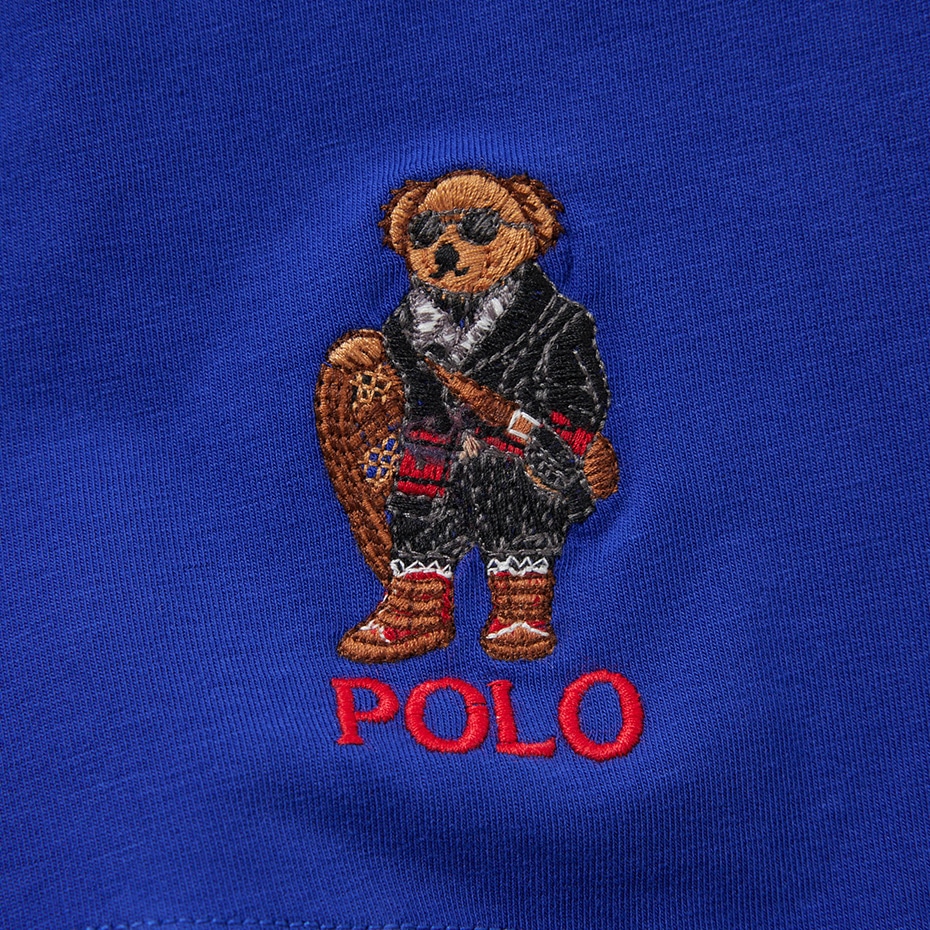 ショートボクサーブリーフ ホリデーベア刺繍 25FH ポロ ラルフ ローレン【前閉じ】(RM3-C103S)