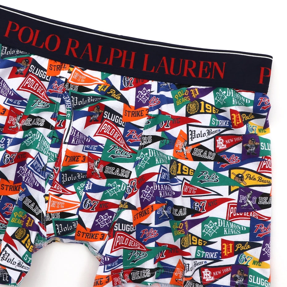 Deco Pennant Print ボクサーブリーフ 20SS ポロ ラルフ ローレン【前開き】(RM3-R302)