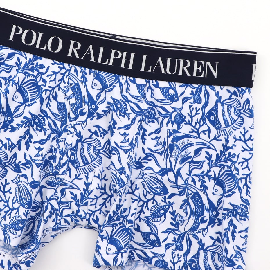 Fish Coral Print ボクサーブリーフ 20SS ポロ ラルフ ローレン【前開き】(RM3-R304)