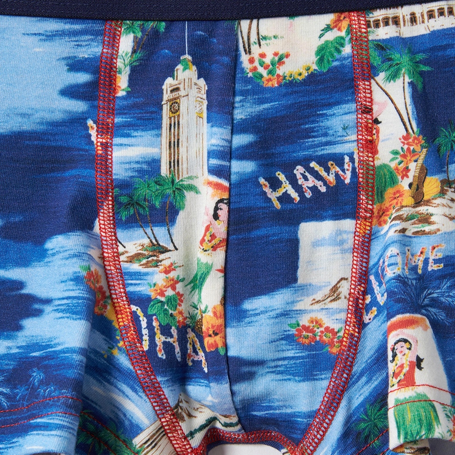 OUTLETHawaiian Print [CY{NT[  | t [yOz(RM3-R307L)