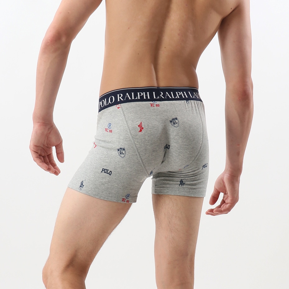 Icon Print ボクサーブリーフ 20FW ポロ ラルフ ローレン【前開き】(RM3-S306)