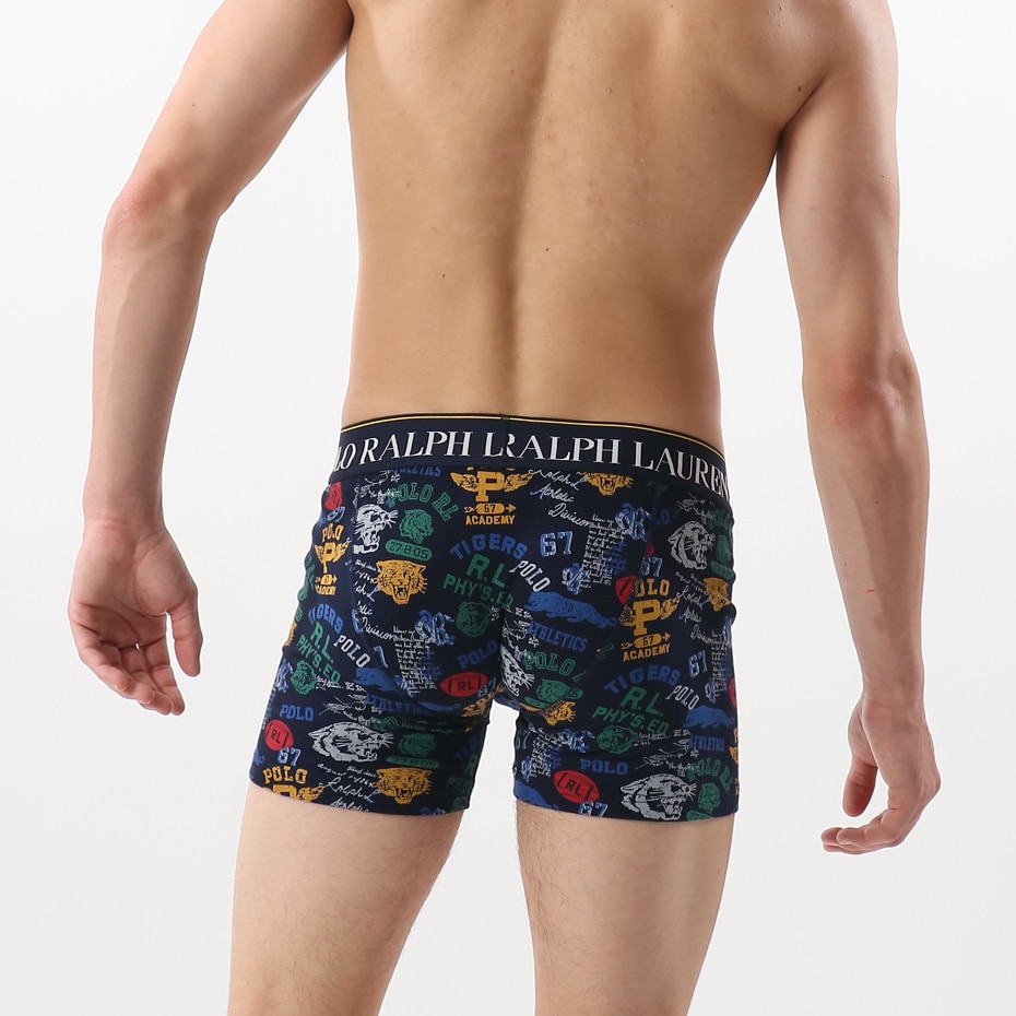 Collegiate Print ボクサーブリーフ 20FW ポロ ラルフ ローレン【前開き】(RM3-S308)