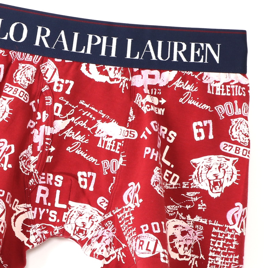 Collegiate Print ボクサーブリーフ 20FW ポロ ラルフ ローレン【前開き】(RM3-S308)