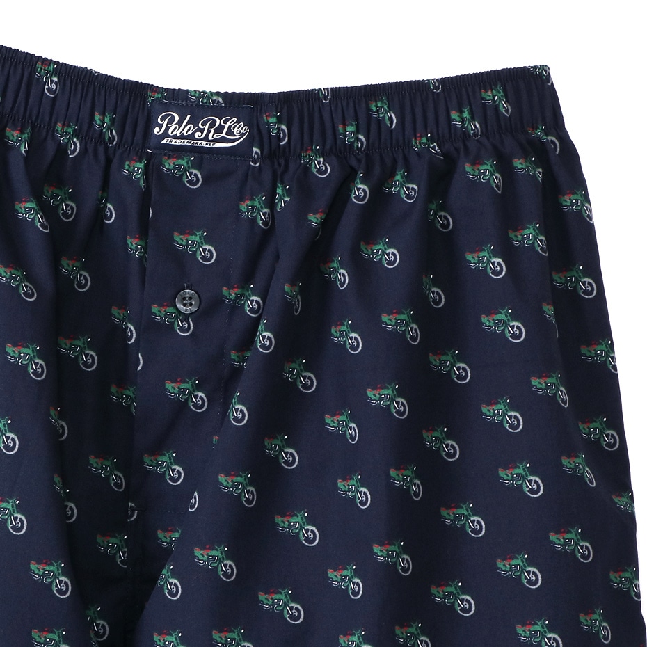 Moto print トランクス ポロ ラルフ ローレン【前開き】(RM4-N314)