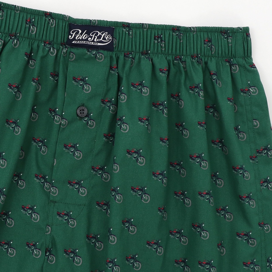 Moto print トランクス ポロ ラルフ ローレン【前開き】(RM4-N314)