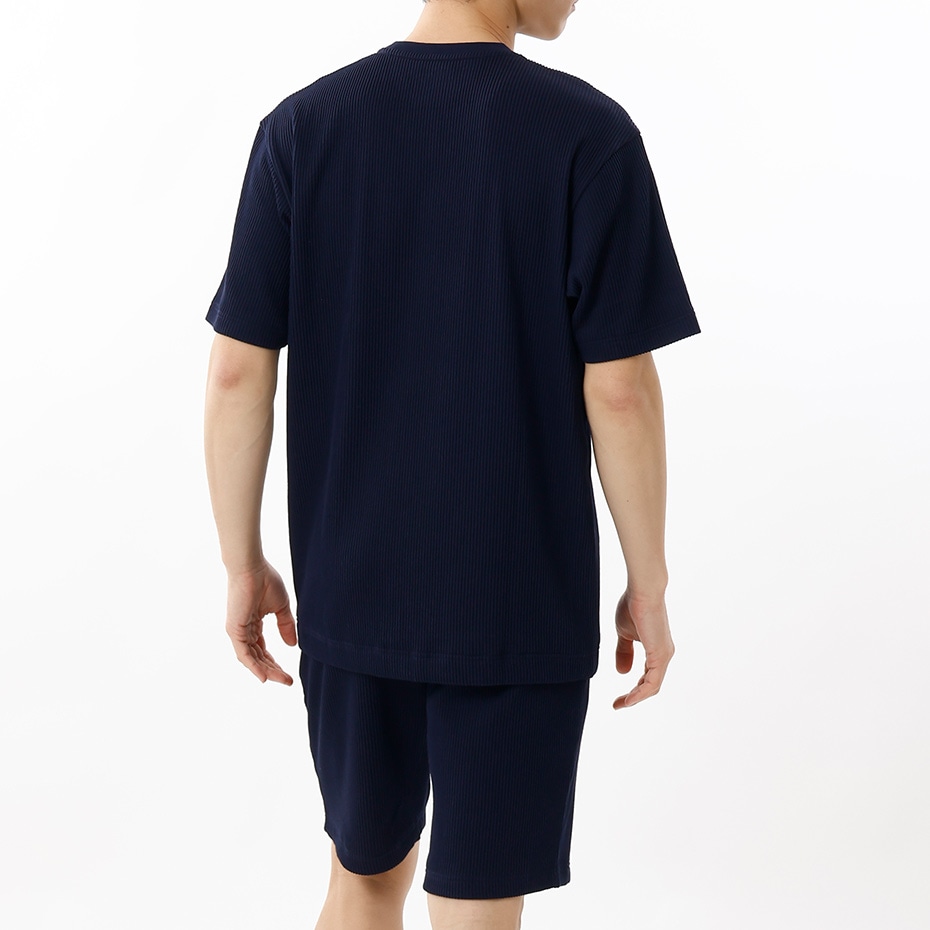 ニットシアサッカー クルーネック 25SS ポロ ラルフ ローレン (RM8-B207)