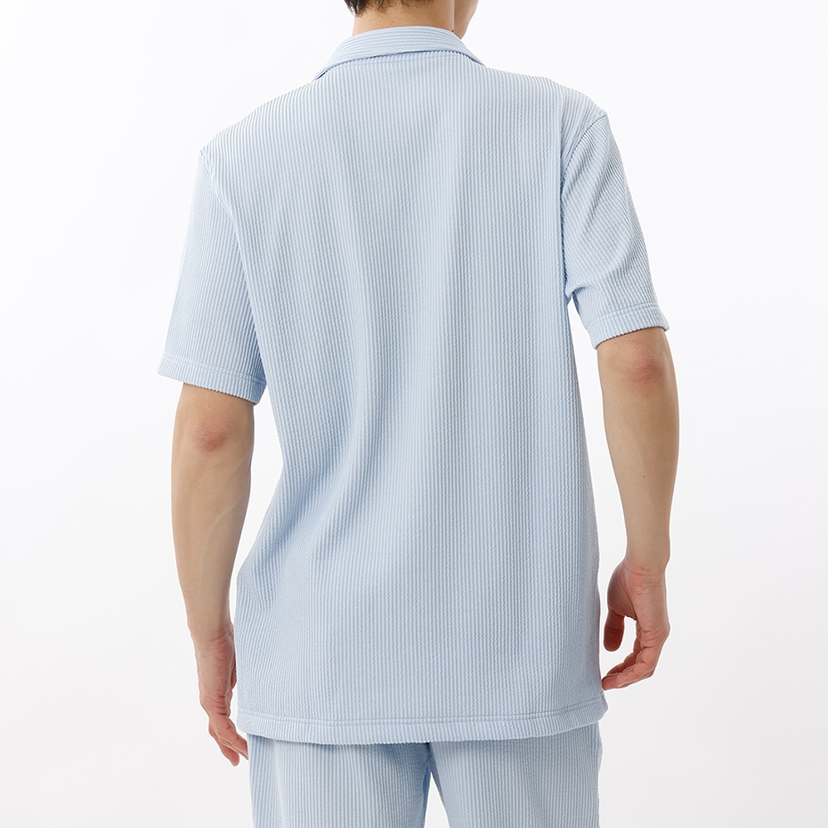 ニットシアサッカー PJトップ 25SS ポロ ラルフ ローレン (RM8-B208)