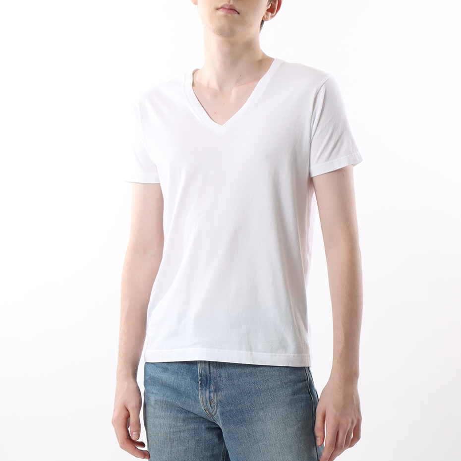 ジャパンフィット【2枚組】VネックTシャツ 5.3oz 20FW Japan Fit ヘインズ(H5315)