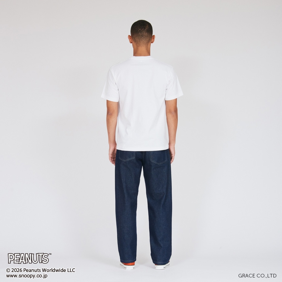 PEANUTS x BEEFY-T �N���[�l�b�NT�V���c 26SS BEEFY-T �w�C���Y(HM1-D003)