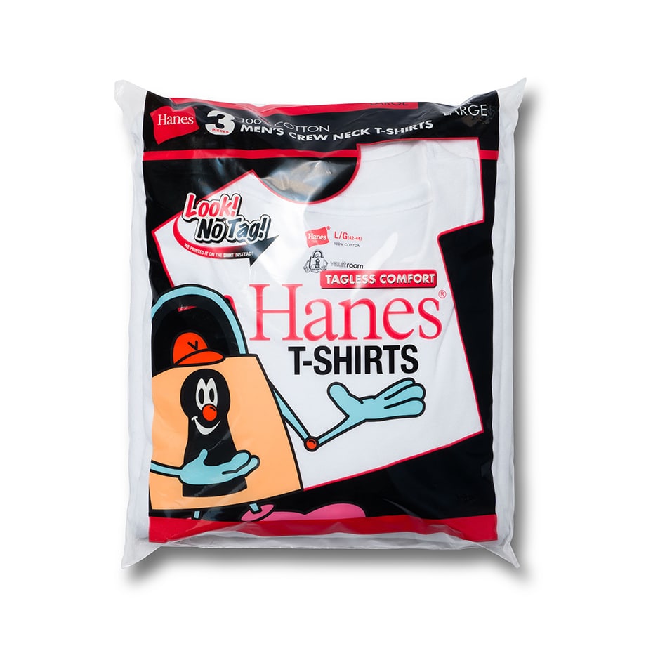 ��3/24(��) 12:00���딭���\�聄�R���g Hanes x vaultroom �ԃ��x���N���[�l�b�NT�V���c 26SS �w�C���Y(HM1-D712S)