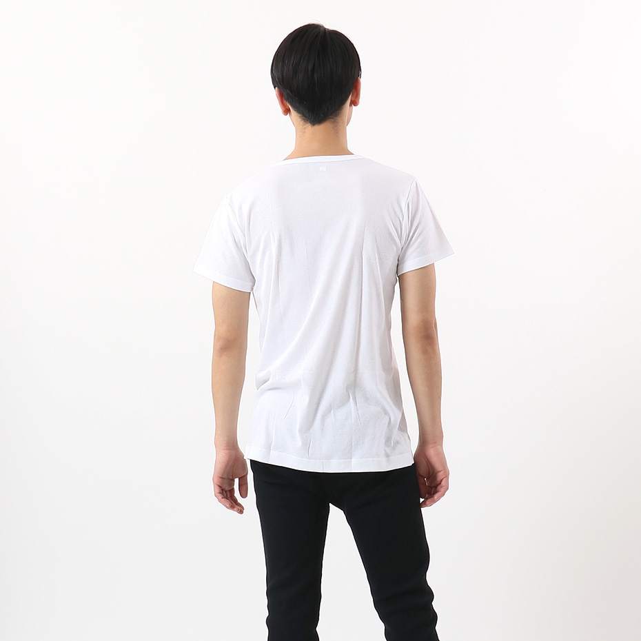 大きいサイズ 【2枚組】ビズ魂 VネックTシャツ 18FW 魂シリーズ ヘインズ(HM1-M702)