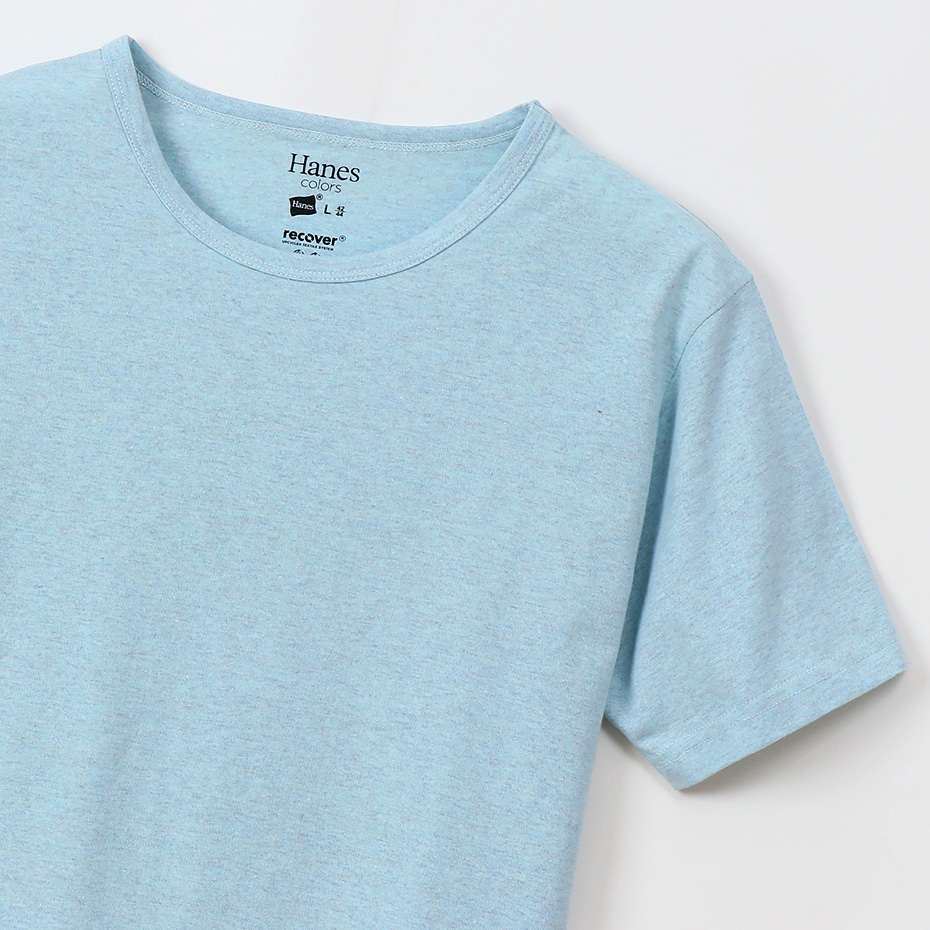 クルーネックTシャツ 19FW Hanes colors ヘインズ (HM1-P101)