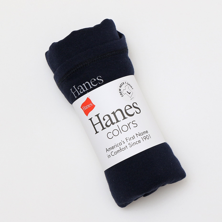 クルーネックTシャツ 19FW Hanes colors ヘインズ(HM1-P101)