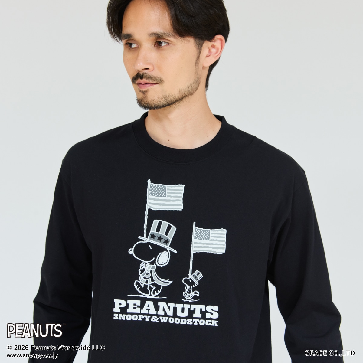 PEANUTS×BEEFY-T �����O�X���[�uT�V���c