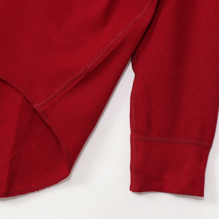 ワッフルロングスリーブ Hanes colors ヘインズ(HM4-Q101)