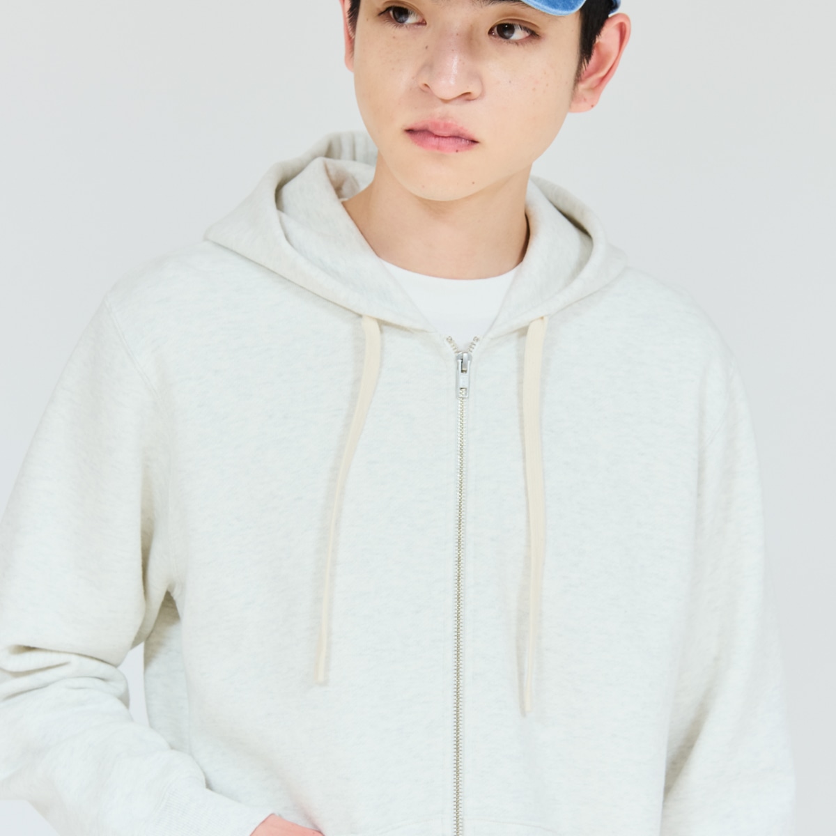 Hanes SWEATS SHIRO �X�E�F�b�g�W�b�v�A�b�v�t�[�f�B�[