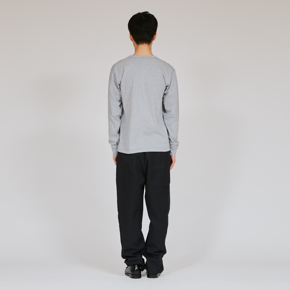リングスパンコットンロングスリーブTシャツ 25FW ヘインズ(HM4EC201)