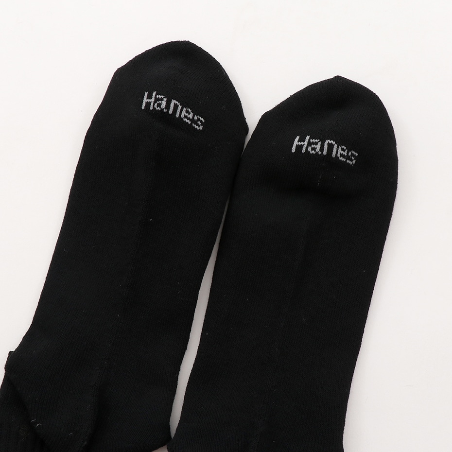 3足組 フルレングスソックス アシソコロゴ【ハーフパイル】19FW ヘインズ(HMSCN001S)