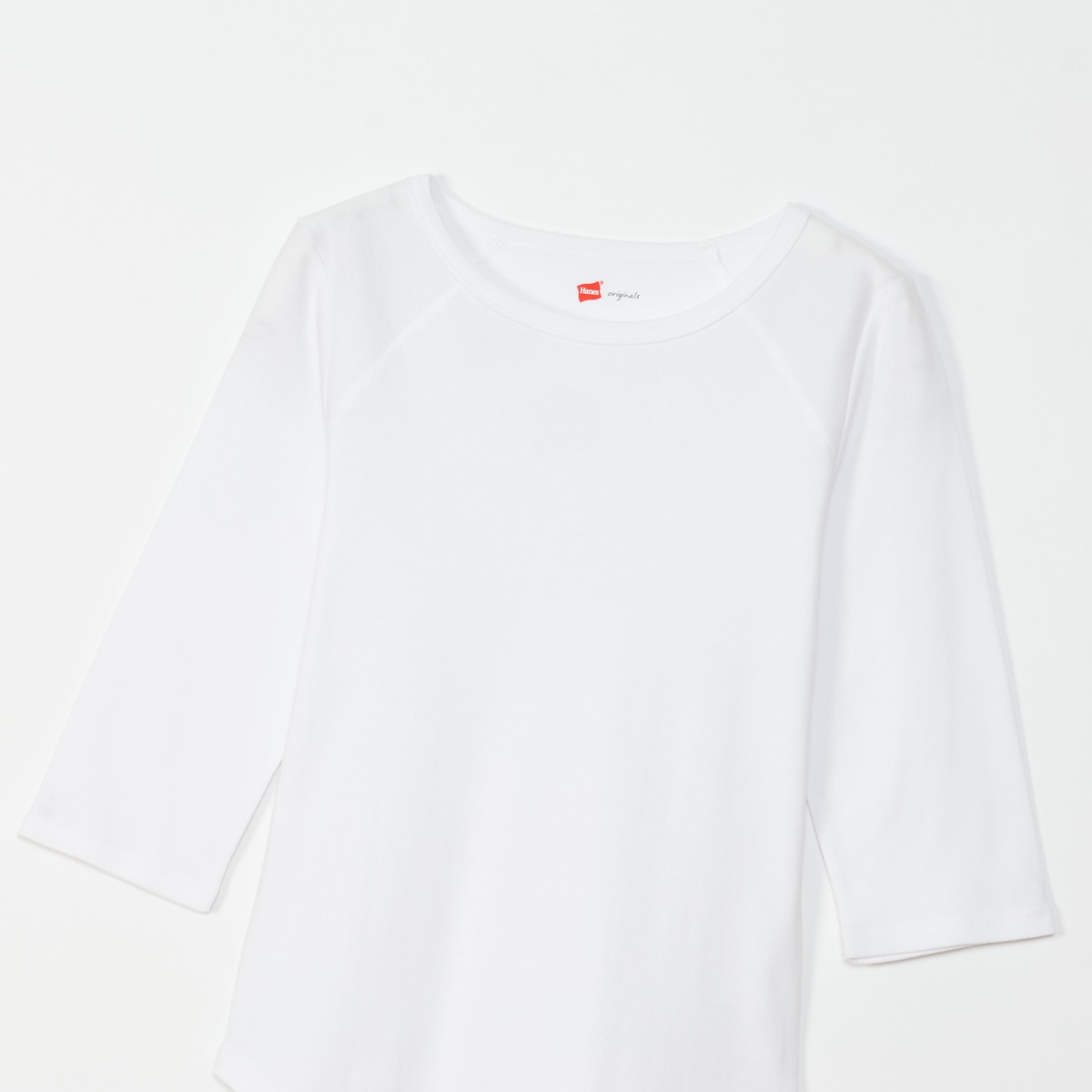 Hanes originals3/4スリーブTシャツ 25SS ヘインズ(HW1-B102)