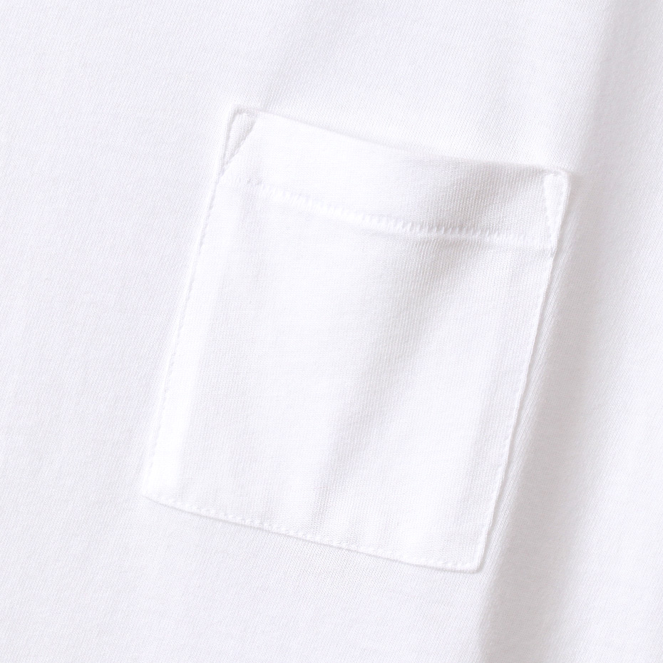 ウィメンズ クロップド ポケットTシャツ 20SS Hanes THE TEE BAR ヘインズ(HW1-R204)