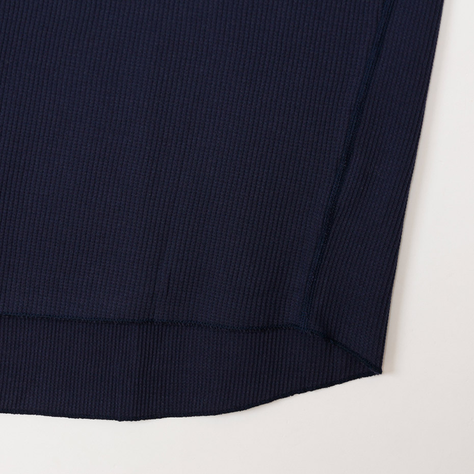 Hanes originals ワッフルヘンリーネックロングスリーブTシャツ 25FW ヘインズ(HW4-C104)