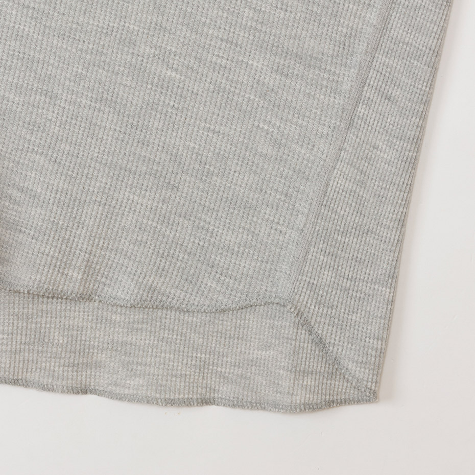 Hanes originals ワッフルクルーネックロングスリーブTシャツ 25FW ヘインズ(HW4-C501)