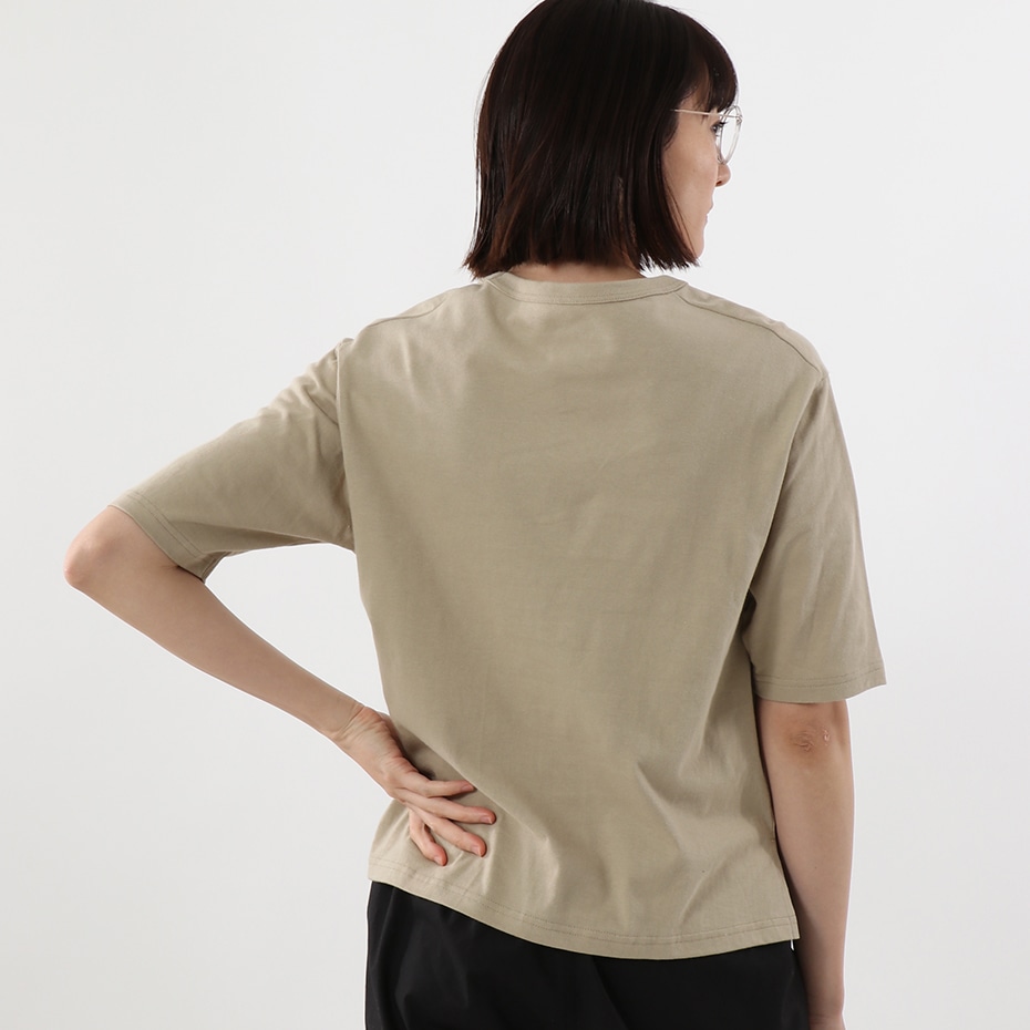 ウィメンズ Elbow-length 【5分丈】 Tシャツ 19SS Hanes Undies ヘインズ(HW4-P201)