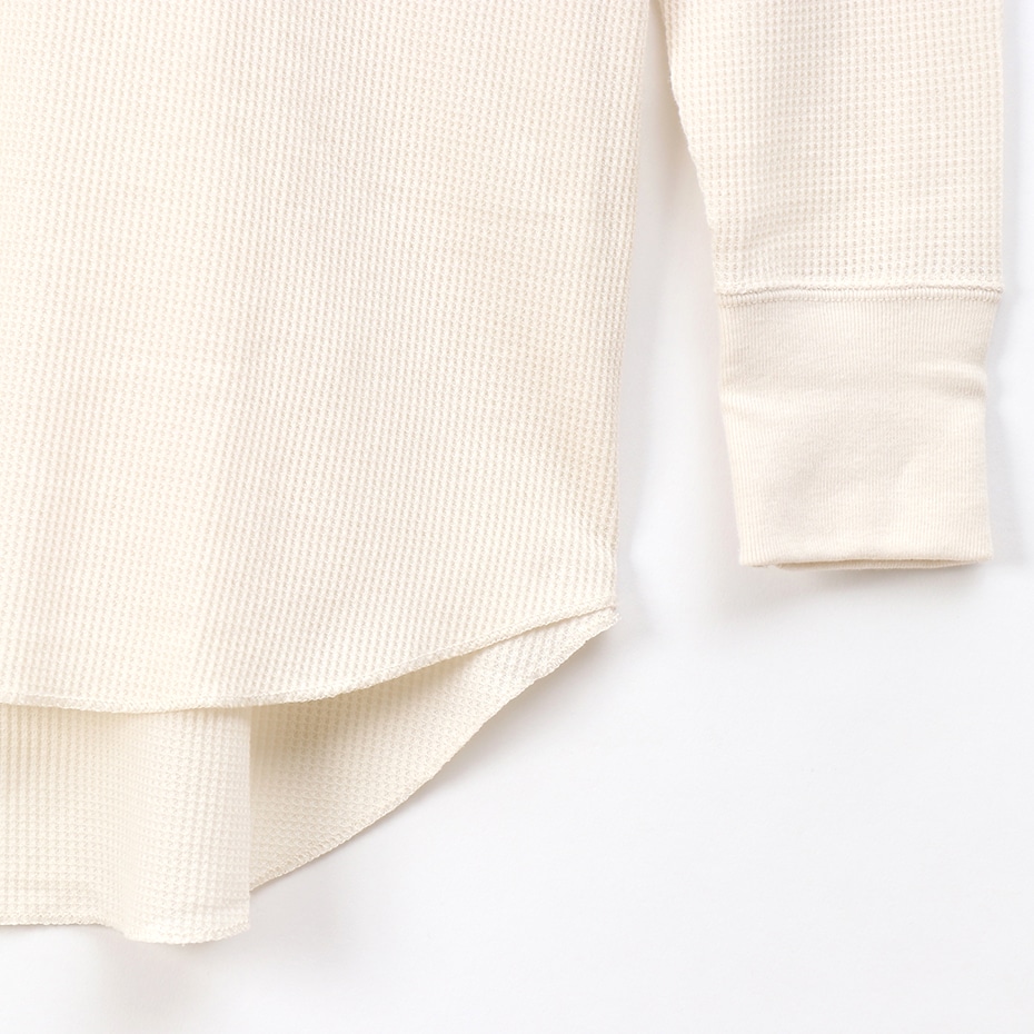 ウィメンズ サーマル VネックTシャツ 19FW Hanes Undies ヘインズ(HW4-Q502)