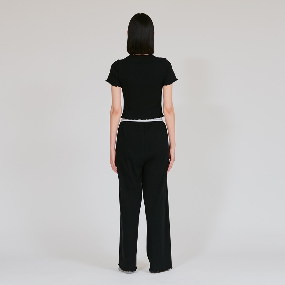 Hanes originalsロングワイドパンツ by THE DODO JEAN 25FW ヘインズ(HW9-C101)