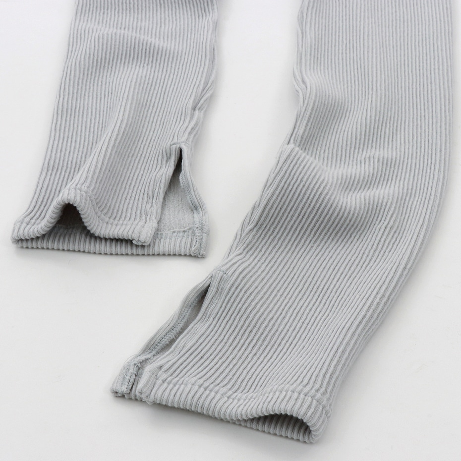 ウィメンズ リブ レギンス 19FW Hanes Undies ヘインズ(HW9-Q521)