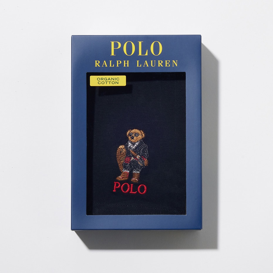 ボクサーブリーフ ホリデーベア刺繍 25FH ポロ ラルフ ローレン【前開き】(RM3-C103)