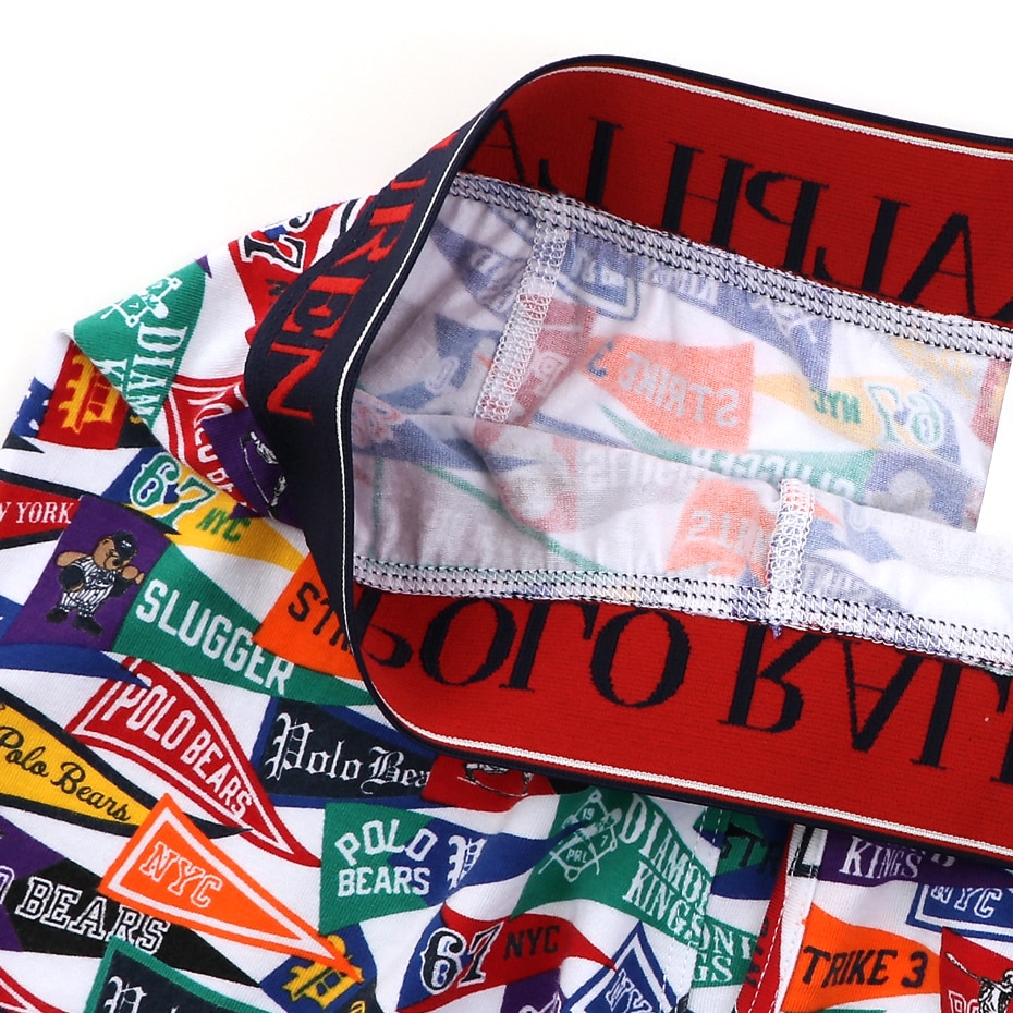 Deco Pennant Print ボクサーブリーフ 20SS ポロ ラルフ ローレン【前開き】(RM3-R302)
